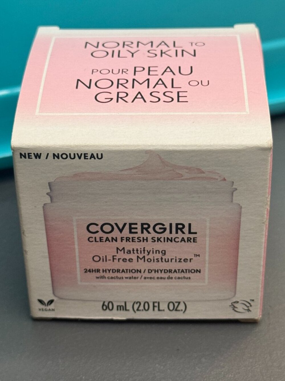 COVERGIRL Clean Fresh Skincare Mattifying Oil-Free Moisturizer, 2.0 fl oz